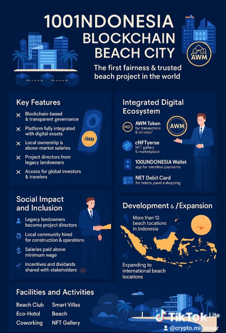 Guys, 
1001NDONESIA BLOCKCHAIN ECOSYSTEM ready to LAUNCH in #dubai #uae

our INDIENATION EURO stable coin will be the leader 

join us be a million dollars partners 

#doha 
#qatar
#newyork
#london
#uk
#export
#blockchain
#crypto 
#nft
#NFTs
#NFTCommunity