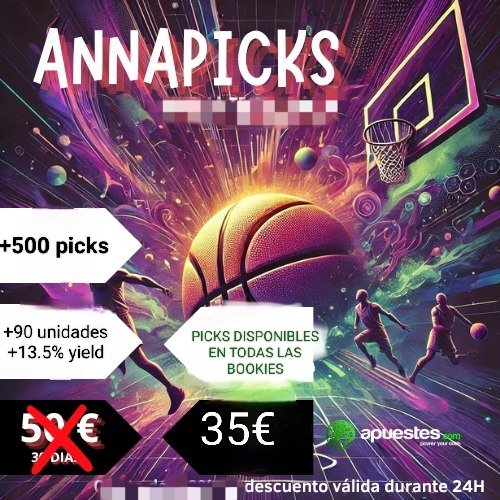 🚨OFERTA FINAL TEMPORADA🚨

Para celebrar el mejor mes ( Abril 30% Yield ) de esta temporada 24/25... 📈

➡️ Picks disponibles en todas las bookies
💰 Liquidez de los picks prepartido
📝 Analisi de cada pick
📅 Oferta SOLO 24 HORAS

💼 Contratar aqui apuestes.com/tipster/Annapi…