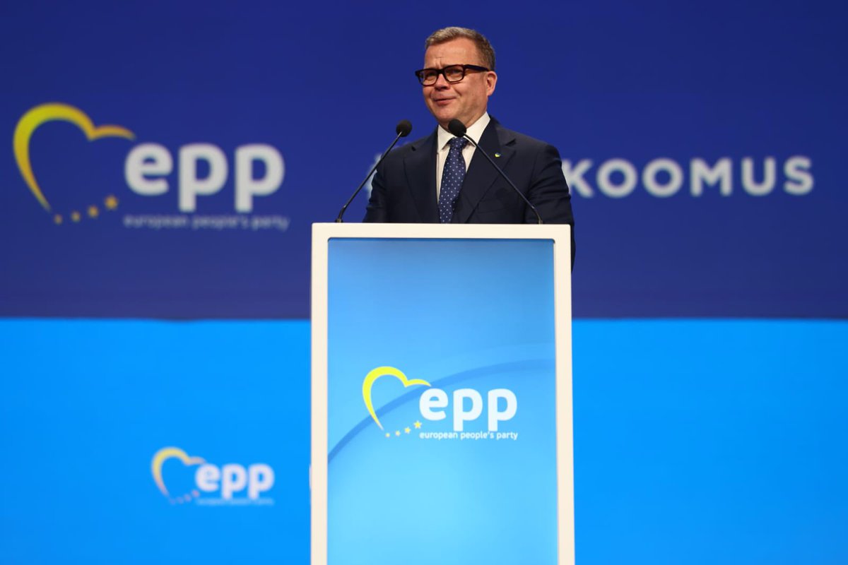 EPP (@epp) on Twitter photo Prime Minister of Finland <a href="/PetteriOrpo/">Petteri Orpo</a> just took the stage at the EPP Congress. At a time when Finland is navigating a challenging neighbourhood, he is not only leading his country with determination but also standing as a pillar of strength for the EPP. Prime Minister of Finland <a href="/PetteriOrpo/">Petteri Orpo</a> just took the stage at the EPP Congress. At a time when Finland is navigating a challenging neighbourhood, he is not only leading his country with determination but also standing as a pillar of strength for the EPP.