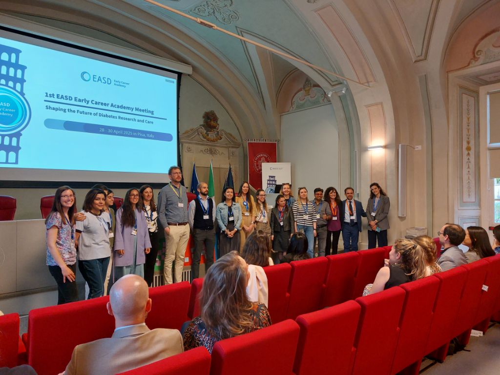EASD Early Career Academy (@easdacademy) on Twitter photo Final day in Pisa🎉Huge thanks to <a href="/SantAnnaPisa/">SantAnnaPisa</a>, <a href="/MetaLab_Unipi/">META Lab_Unipi</a> & <a href="/unipi/">Giannis</a> for providing us with a great space, & to everyone who made our 1st meeting a success.
The momentum doesn’t stop here! Our Mentorship Programme is still open until 5 May! Apply now👉 easd.org/academy/academ… Final day in Pisa🎉Huge thanks to <a href="/SantAnnaPisa/">SantAnnaPisa</a>, <a href="/MetaLab_Unipi/">META Lab_Unipi</a> & <a href="/unipi/">Giannis</a> for providing us with a great space, & to everyone who made our 1st meeting a success.
The momentum doesn’t stop here! Our Mentorship Programme is still open until 5 May! Apply now👉 easd.org/academy/academ…