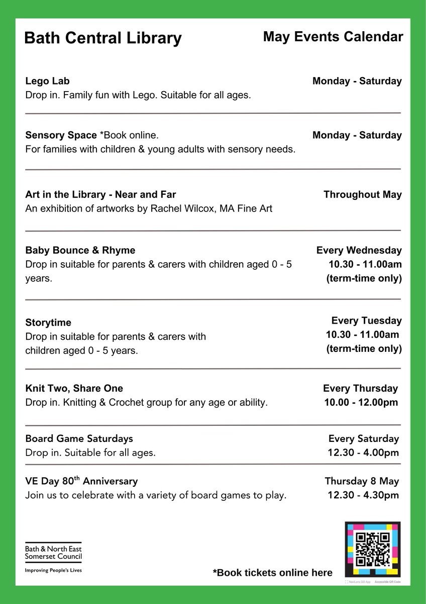 @Bath and North East Somerset Libraries tweet media