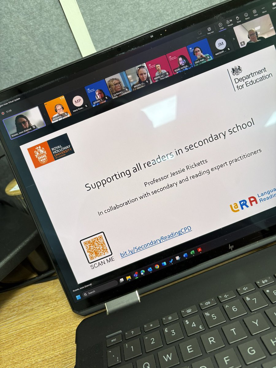 St John Vianney English Hub (@sjvenglishhub) on Twitter photo As a team we are joining the National Hub event today. We are excited to hear from <a href="/ricketts_lara/">Jessie Ricketts, moving to @rickettslara.bsky</a> about her research behind ‘Supporting all readers in Secondary Schools” As a team we are joining the National Hub event today. We are excited to hear from <a href="/ricketts_lara/">Jessie Ricketts, moving to @rickettslara.bsky</a> about her research behind ‘Supporting all readers in Secondary Schools”