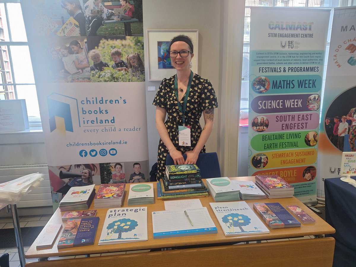 If you’re down at the Numeracy &amp; Digital Literacy Forum in Dublin Castle today, stop by our stand and say hello to our Education Outreach Manager Becky! 👋

You can nab yourself some of our lovely resources as well 📖

<a href="/Education_Ire/">Department of Education and Youth</a>