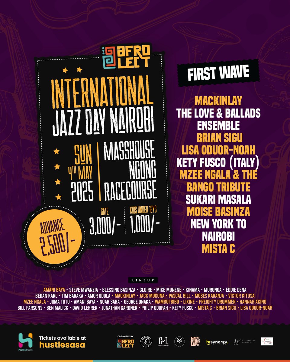Mackinlay_Music's tweet photo. April 30th is International Jazz Day worldwide, where we celebrate the Jazz Genre. Today I am sending out tweets just contextualizing Jazz in Kenya, sharing some stories from different places, and hopefully get you to come to the @AfrolectFest happening this weekend! 
Tickets - https://t.co/uDiW2qKngo