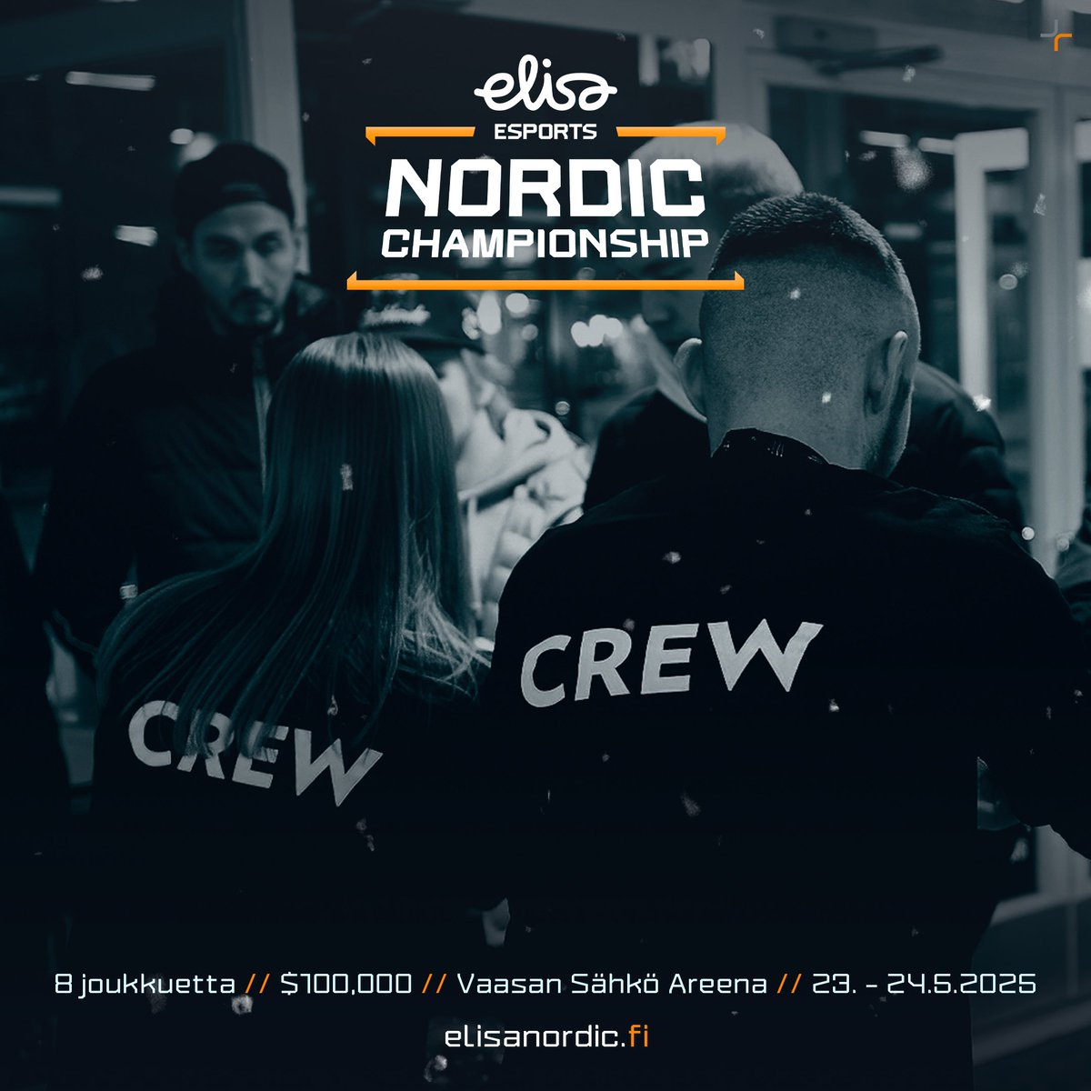 🎉 Haluatko olla osa huipputapahtumaa? Vapaaehtoishaku on auki - hae mukaan nyt!
🔗 elisaesports.fi/volunteers

#esportsfi #ElisaNordic