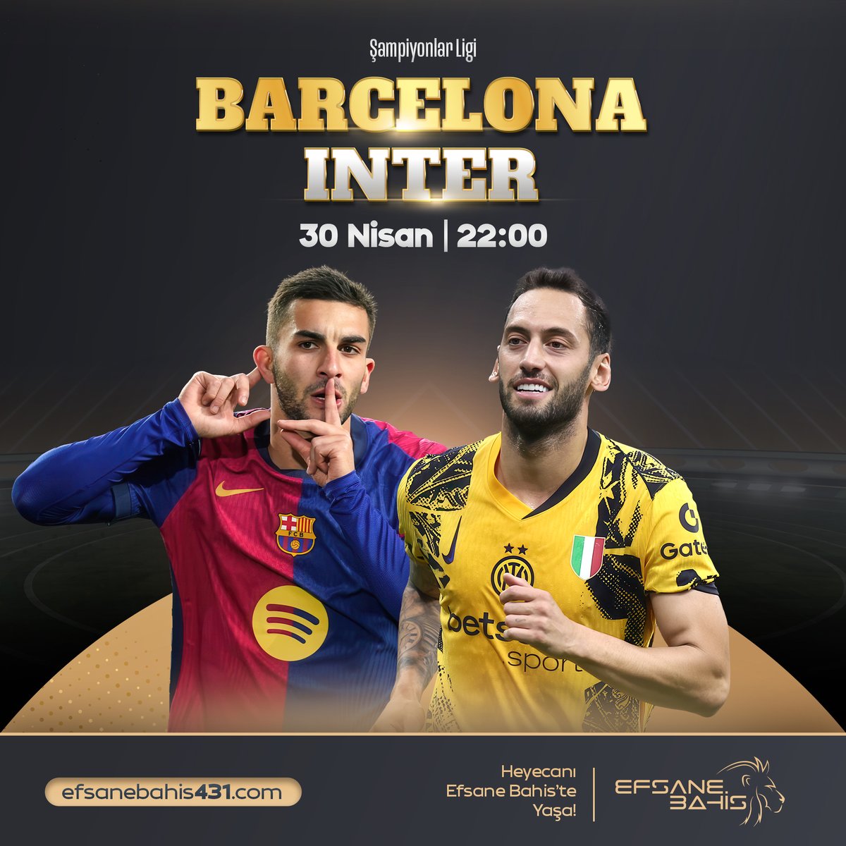 Efsane Bahis'le Salı Bülteninde Efsane Karşılaşmalar Sizlerle!

 ⚽️#AnadoluEfes  - #Panathınakıos
⚽️#Barcelona  -  #Inter

 Efsane Oranlarla Bahis Almak İçin:efsanebahis431.com