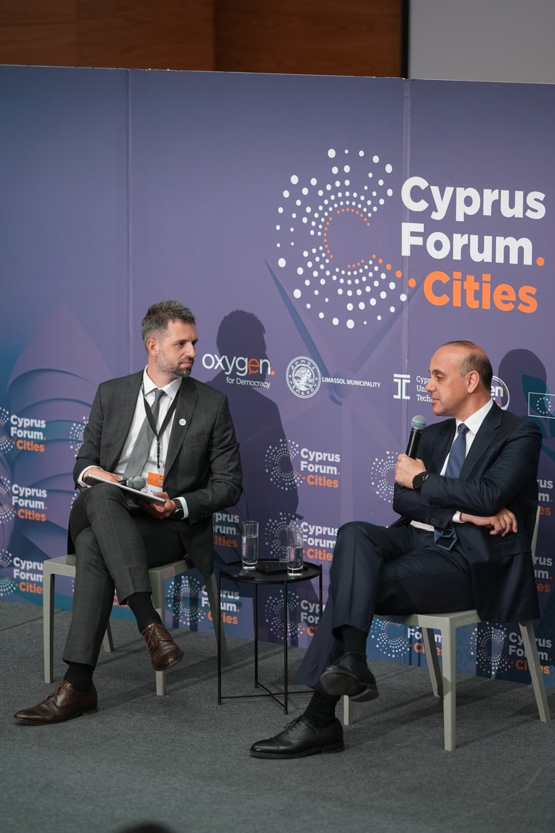 Live now!
Phedon Phedonos, Mayor of Pafos, joins Nicolas Kyriakides for a fireside discussion on leadership, key lessons, and the real challenges of local governance, nine months after the election.

#CyprusForumCities #LocalGovernment #Leadership #Governance #Pafos #Education