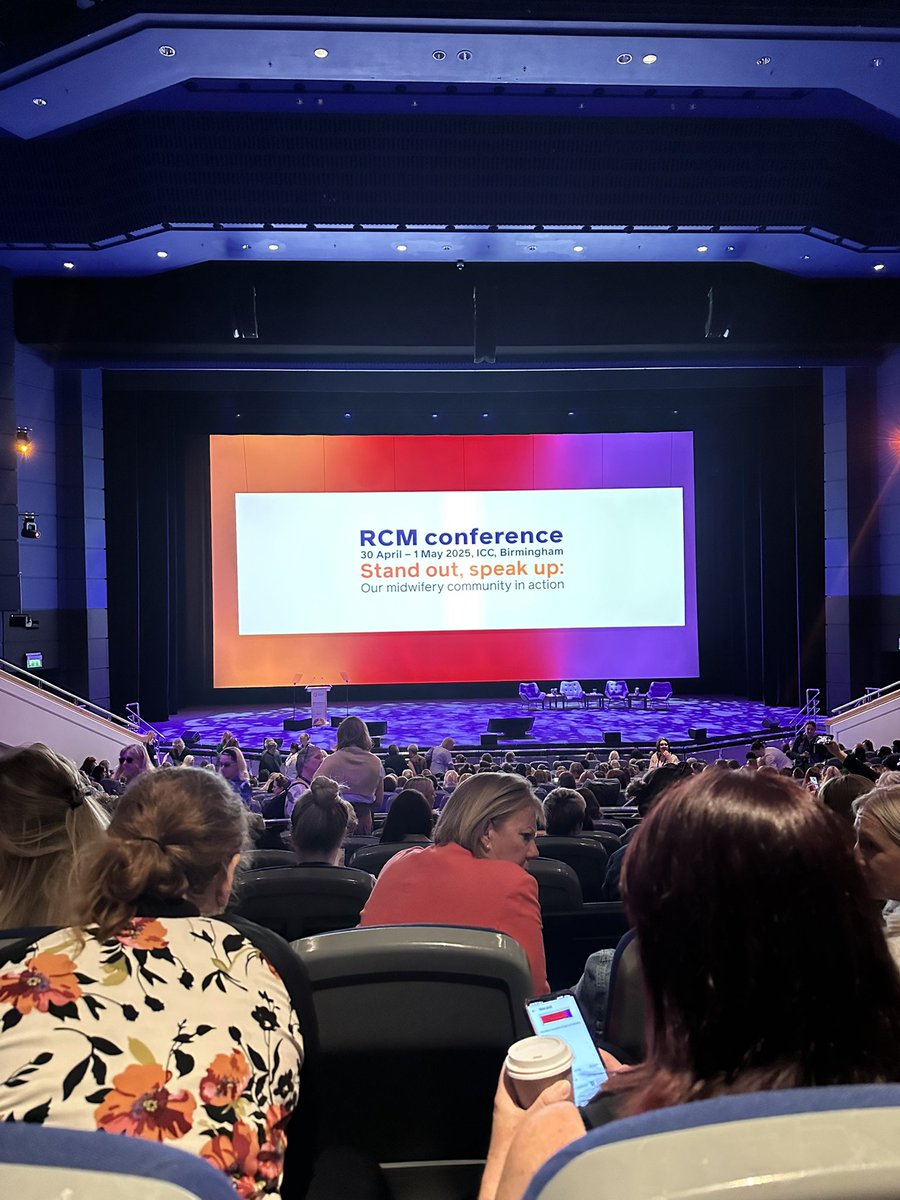 Day 1 of the <a href="/MidwivesRCM/">Royal College of Midwives 💙</a> conference #rcmconf25 #rcm