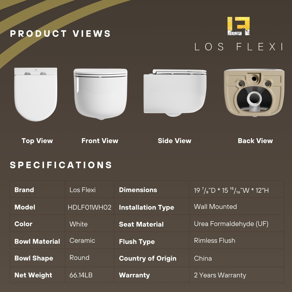 LosFlexi's tweet image. 🎉 Weekends are for rest, resets… and renovations.
Upgrade your space with the sleek, modern Vesto Wall-Mount Toilet. Minimal lines, major impact.

Shop at: bit.ly/4j52p9m

#BathroomRemodel #BathroomInterior #BathroomStyling #WallMountToilet #BathroomReno #LosFlexi