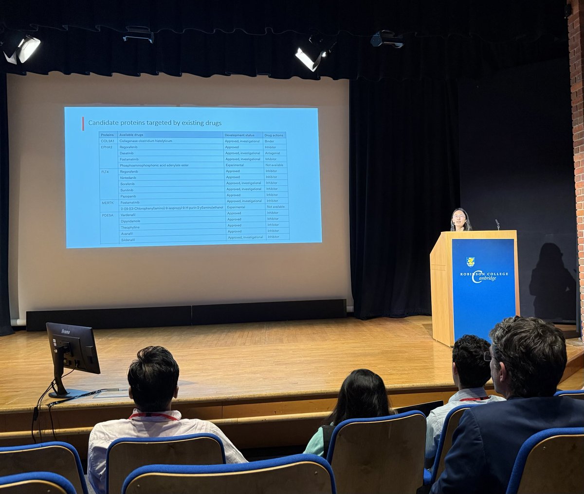 Cambridge Stroke (@camstroke) on Twitter photo Excellent talk by Zihan Sun on her exciting work using proteomic data to show endothelial dysfunction and inflammation in cerebral #SVD and identify drug repurposing opportunities at Cambridge <a href="/TheBHF/">British Heart Foundation</a> CRE <a href="/Cambridgecardio/">CambridgeCardio</a> annual meeting <a href="/CamNeuro/">Cam Neuroscience</a> Excellent talk by Zihan Sun on her exciting work using proteomic data to show endothelial dysfunction and inflammation in cerebral #SVD and identify drug repurposing opportunities at Cambridge <a href="/TheBHF/">British Heart Foundation</a> CRE <a href="/Cambridgecardio/">CambridgeCardio</a> annual meeting <a href="/CamNeuro/">Cam Neuroscience</a>