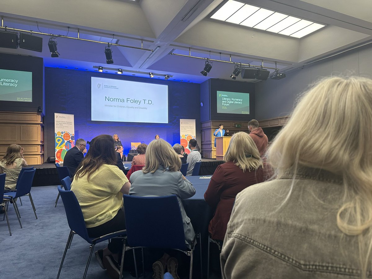 Delighted to be delivering a keynote address and workshop at today’s Literacy, Numeracy and Digital Literacy Forum in Dublin Castle. Hoping to share some ideas about strategies for teaching numeracy across the curriculum and how we can improve students’ experience of numeracy
