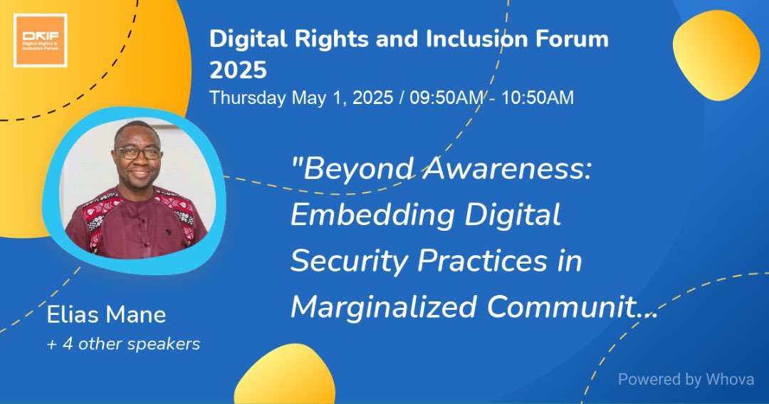 Exciting times at #DRIF25 in Lusaka!
GhanaSIG Fellows — Godsway Kubi, Elias Zoramwine Mane &amp; Levy Syanseke — are leading sessions &amp; driving real change in digital rights &amp; inclusion.

Let’s connect if you’re here!

#GhanaSIG #DigitalRights #YouthInTech #AfricaSIG