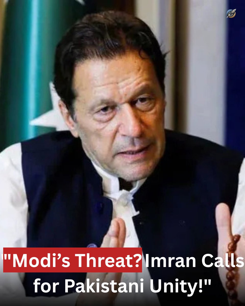 indusexaminer's tweet photo. 🇵🇰 Imran Khan Calls for Unity
 From Adiala Jail, Imran Khan urges Pakistanis to unite against Modi's hostile actions, emphasizing national solidarity over internal differences.
Full story ➡️https://t.co/CP37LYS2az
#ImranKhan #PakistanUnity #Modi #RegionalTensions https://t.co/uzW85EXnxh