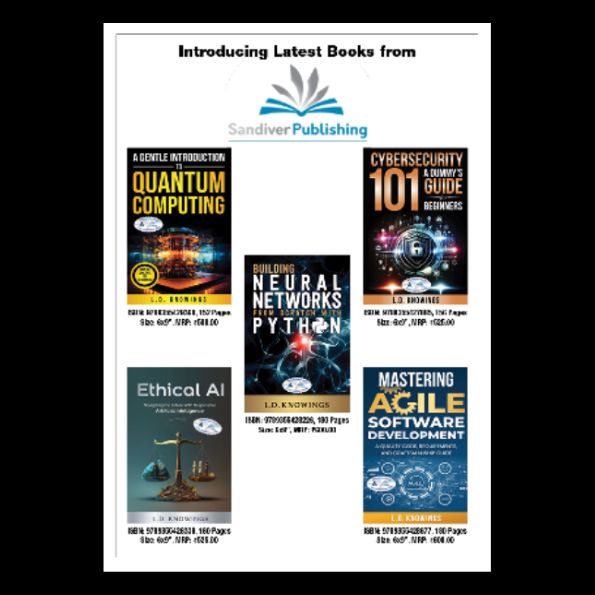 shroffpub's tweet image. Introducing Sandiver Publishing books in India! Order directly from shroff Publishers
tinyurl.com/Shroff-Sandive…
#quantumcomputing #quantumcommunity #sql  #Python #agile #ArtificialInteligence #ethicalhacking #cybersecurity #zerotrust #neuralnetwork #shroffpublishers