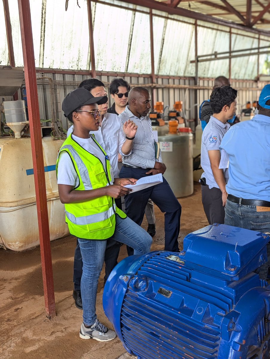 As on Tuesday 29th, 2025, Mahama Water Treatment Plant was visited by the delegation of JICA and UNHCR for assessing WASH improvement in the Refugee Camp (water treatment process, water quality Testing; status of laboratory equipment, sanitation facilities and hygiene practices.