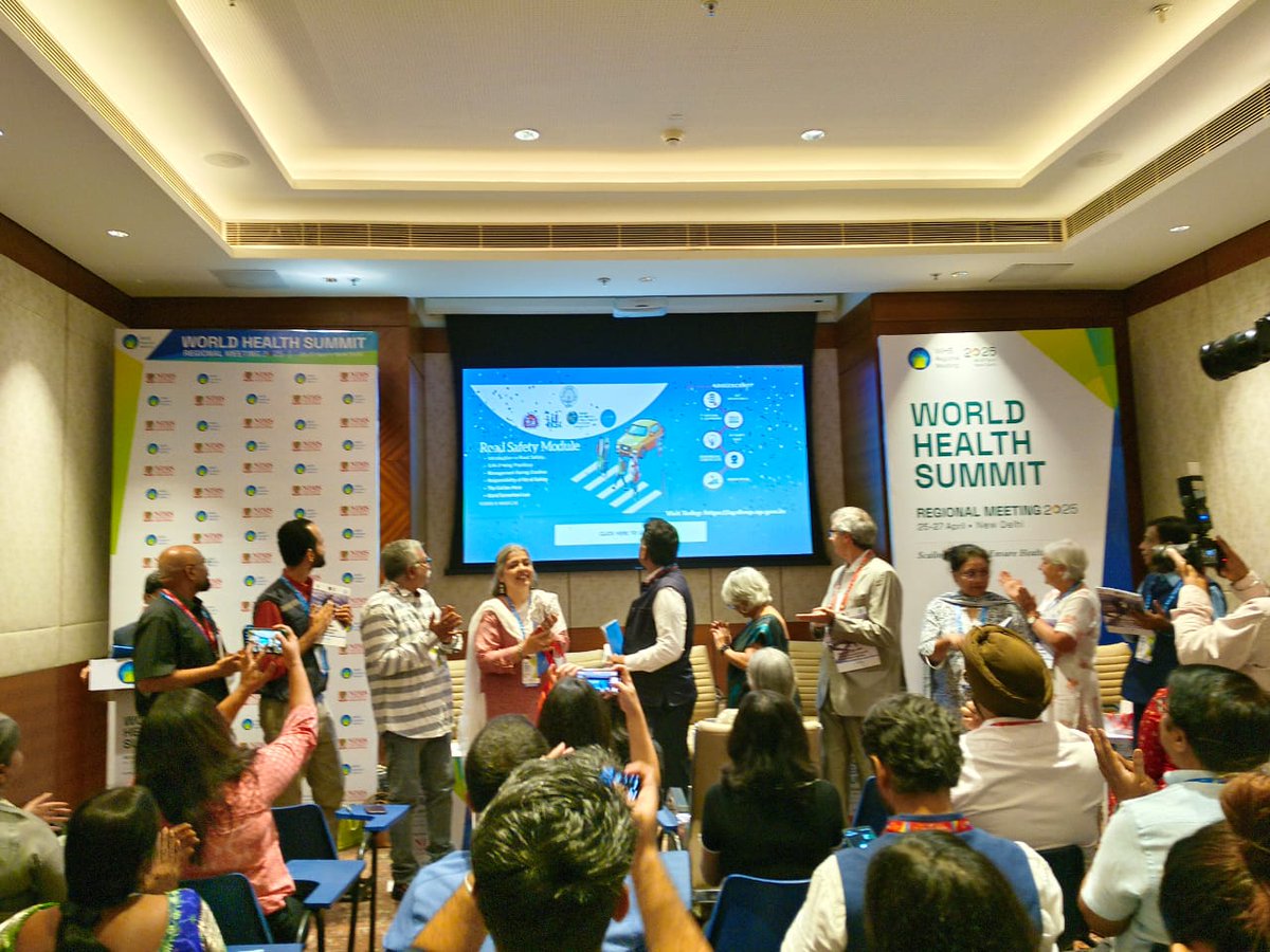 SalimaBhatia's tweet photo. Introducing the E-Module on “Road Safety for Adolescents &amp; Youth” by Govt of AP, @UNICEFIndia &amp; IIPH- Hyd Get your certificate today! https://t.co/WxwmkYPz9D - Released at the World Health Summit Regional Meeting -In august presence of several international/ national dignitaries https://t.co/HkYOCrIKcl