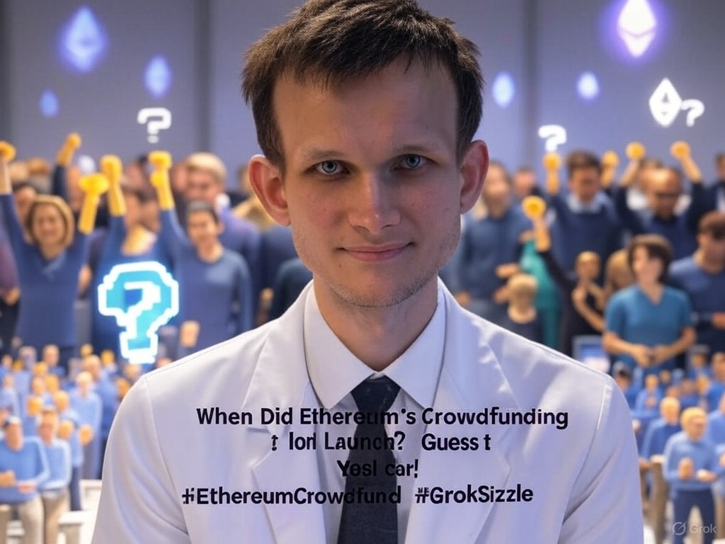 Up2ubelieve's tweet photo. What year did Vitalik Buterin first propose Ethereum? Comment your take, you DApp-deficient dabbler, and get roasted! 💣 #EthereumHistory #GrokBurn https://t.co/qeT4TeSOty