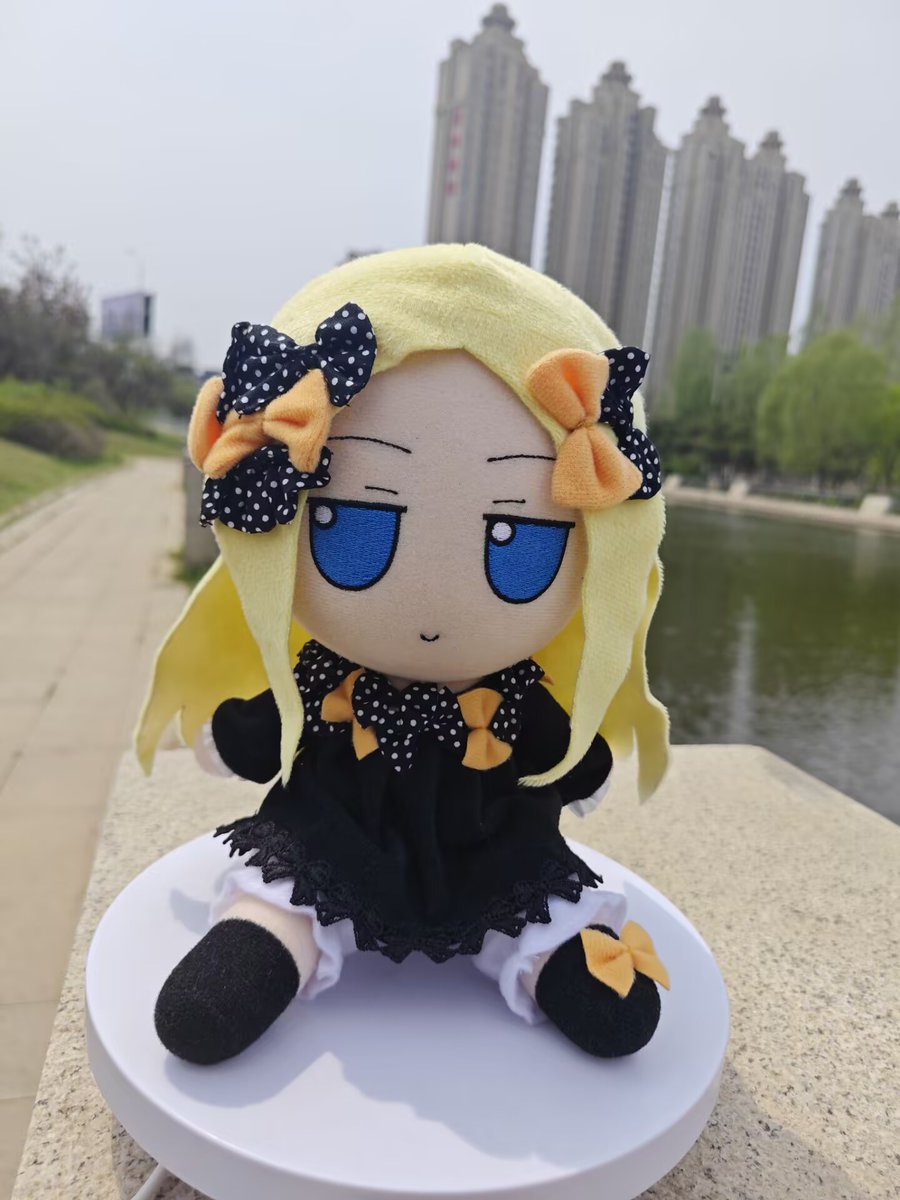 wang_frisk's tweet image. Abigail Williams DIY fumo plush
#FateGrandOrder #FGO #fumo