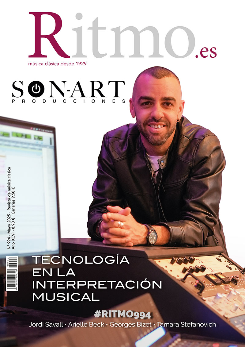 RITMO (@revistaritmo) on Twitter photo Disponible #Ritmo994 #mayo2025 con #SONART en portada, tecnología en la interpretación musical
✒️Entrevistas con <a href="/jordisavall/">Jordi Savall</a> & #ArielleBeck
📷 Contrapunto con <a href="/evasandovalRNE/">Eva Sandoval</a> <a href="/radioclasica/">Radio Clásica</a>
Críticas, opiniones, ensayos, firmas... Todo esto y más en ⬇️⬇️
ritmo.es Disponible #Ritmo994 #mayo2025 con #SONART en portada, tecnología en la interpretación musical
✒️Entrevistas con <a href="/jordisavall/">Jordi Savall</a> & #ArielleBeck
📷 Contrapunto con <a href="/evasandovalRNE/">Eva Sandoval</a> <a href="/radioclasica/">Radio Clásica</a>
Críticas, opiniones, ensayos, firmas... Todo esto y más en ⬇️⬇️
ritmo.es