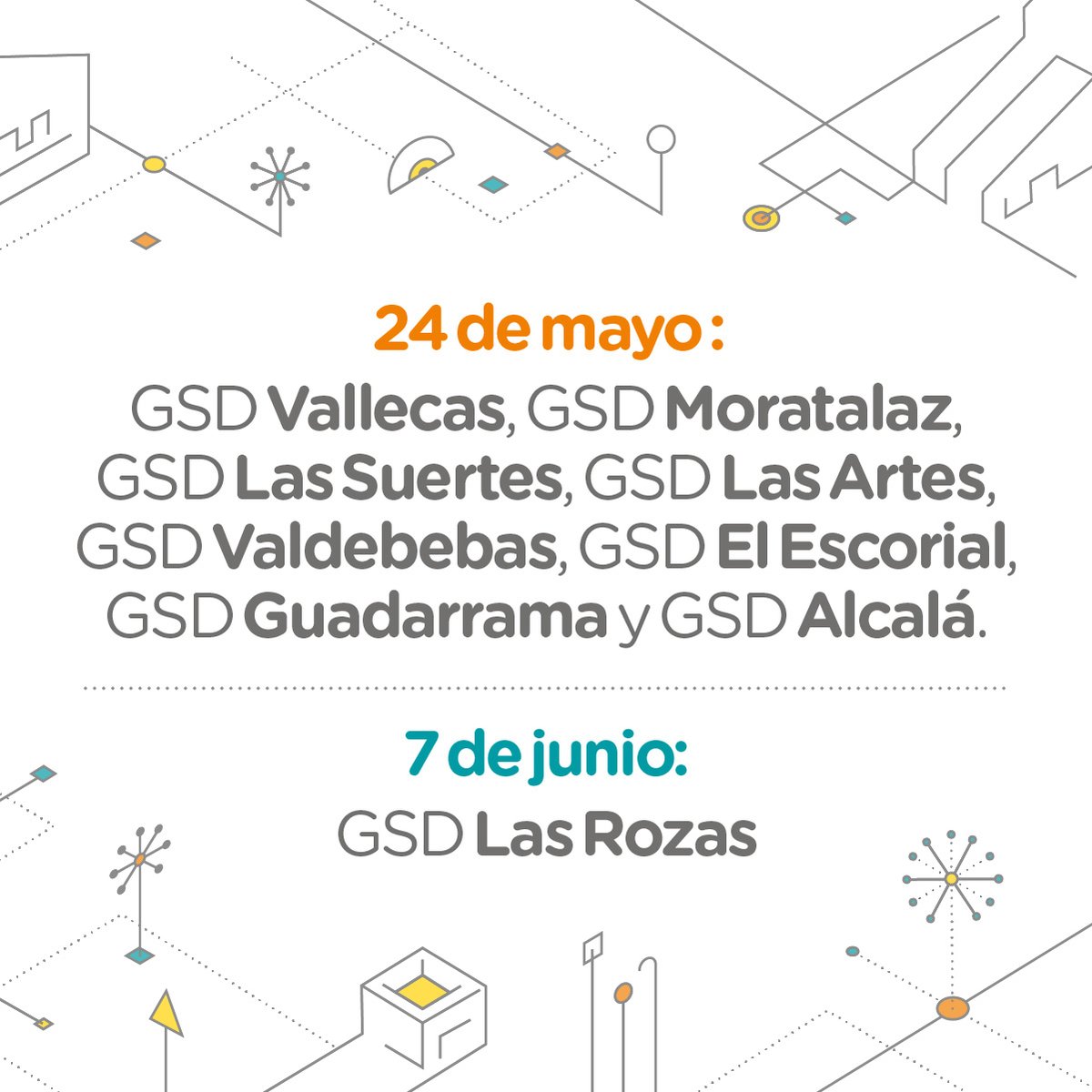 GSD Educación (@gredossandiego) on Twitter photo 🌸 ¡Fiesta de la Primavera GSD! 🌸
🎉 Este 2025 celebramos el 40º Aniversario de GSD Cooperativa.
🎁 Este año, por cada 10 € de donación, podréis elegir un obsequio conmemorativo del 40º aniversario.
👉 fiestaprimavera.fundaciongsd.org
#FiestaPrimaveraGSD #GSD40Años #SolidaridadGSD 🌸 ¡Fiesta de la Primavera GSD! 🌸
🎉 Este 2025 celebramos el 40º Aniversario de GSD Cooperativa.
🎁 Este año, por cada 10 € de donación, podréis elegir un obsequio conmemorativo del 40º aniversario.
👉 fiestaprimavera.fundaciongsd.org
#FiestaPrimaveraGSD #GSD40Años #SolidaridadGSD