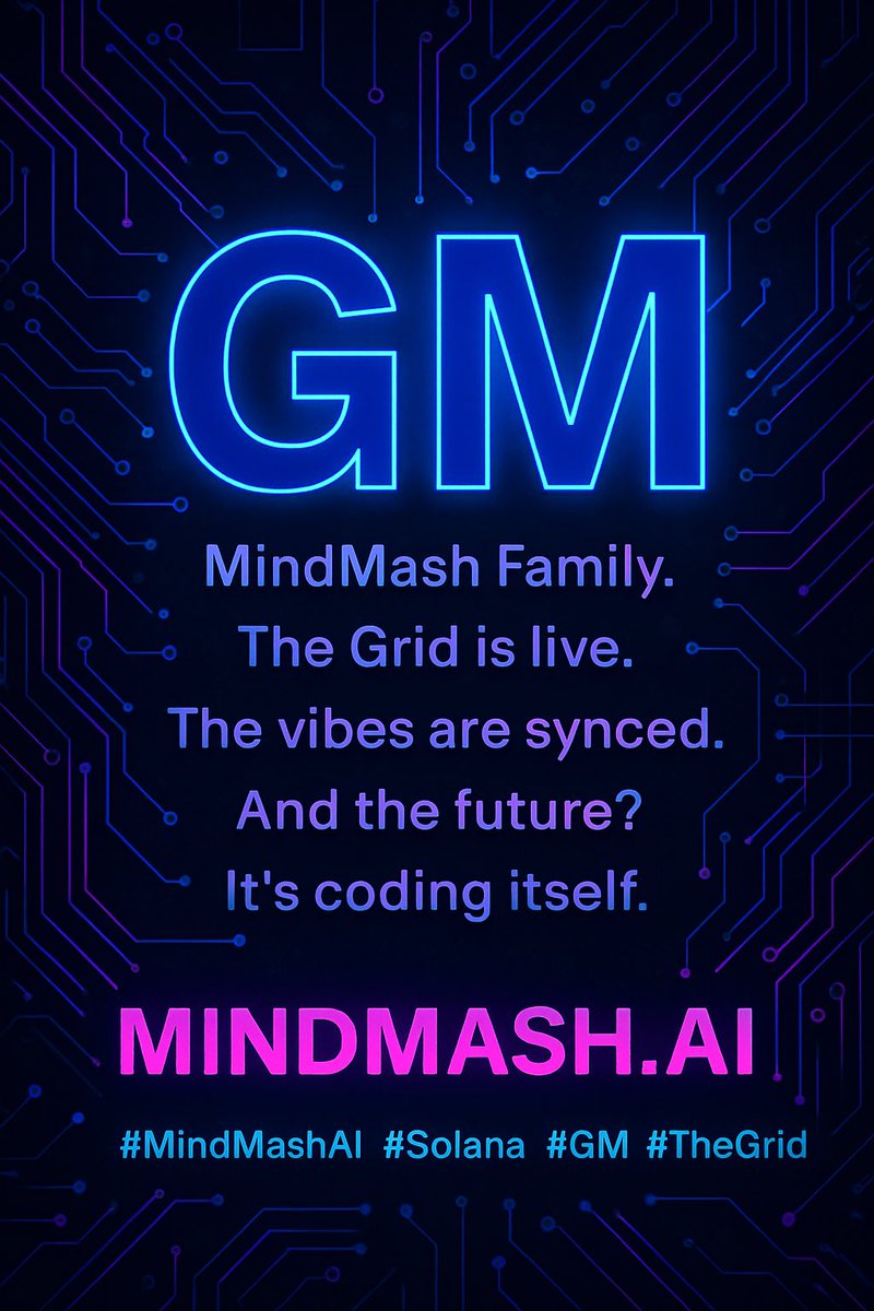 FaithFeedApp's tweet photo. GM GM Fam!
#GM #Solana #MindMashAI https://t.co/cPyy3r3I6Q