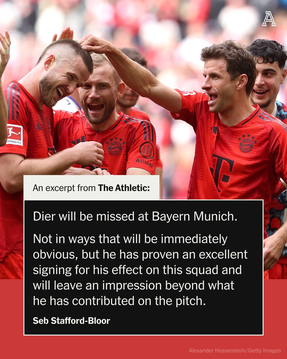 The Athletic | Football (@theathleticfc) on Twitter photo Eric Dier is set to join Monaco as a free agent when his contract at Bayern Munich expires this summer.
Dier will sign a three-year contract at the Ligue 1 club, with the option of a further season.
More from <a href="/David_Ornstein/">David Ornstein</a>, <a href="/SebSB/">Seb Stafford-Bloor</a> and <a href="/JordanC1107/">Jordan Campbell</a> ⤵️
🔗 Eric Dier is set to join Monaco as a free agent when his contract at Bayern Munich expires this summer.
Dier will sign a three-year contract at the Ligue 1 club, with the option of a further season.
More from <a href="/David_Ornstein/">David Ornstein</a>, <a href="/SebSB/">Seb Stafford-Bloor</a> and <a href="/JordanC1107/">Jordan Campbell</a> ⤵️
🔗