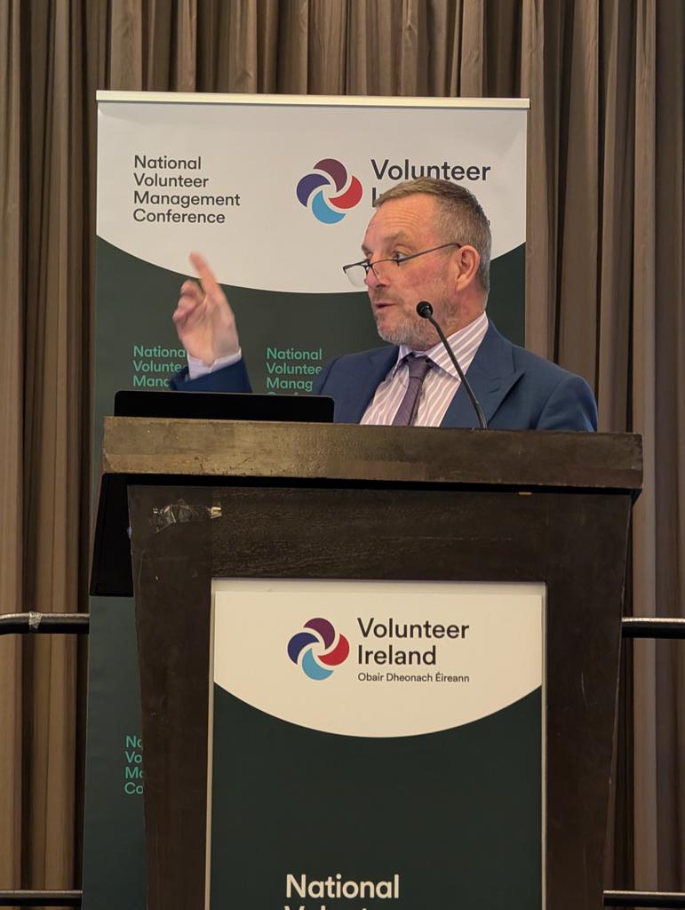 Great to see Min. Jerry Buttimer acknowledge the great work done by volunteers across the country.

Jerry is not only the Minister with responsibility for volunteering but has been a volunteer all of his adult life.

#NVMC2025
