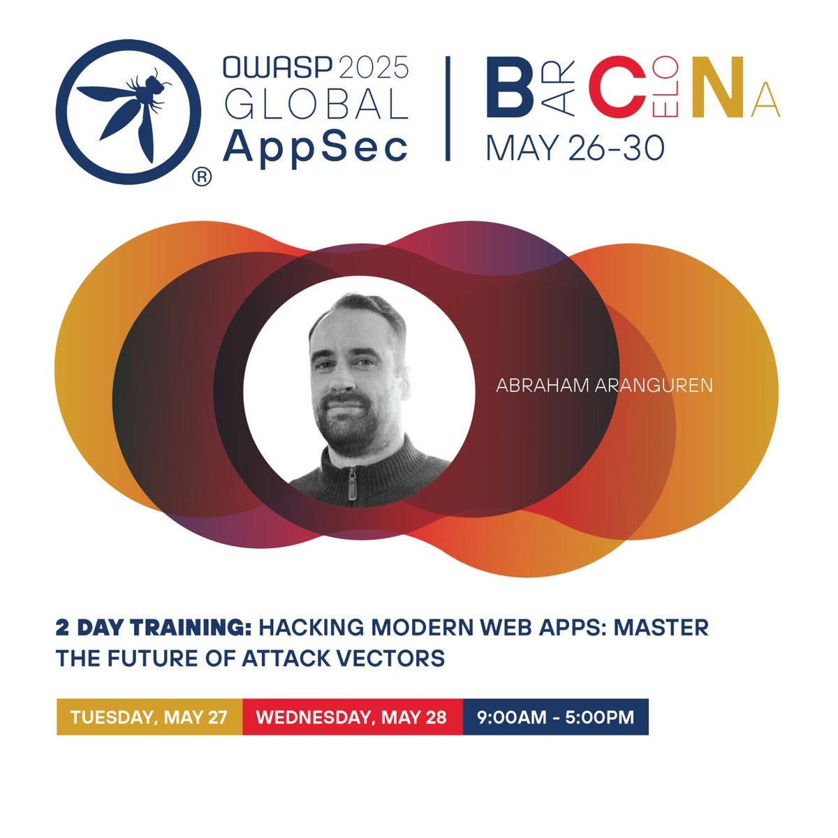 7ASecurity (@7asecurity) on Twitter photo Unlock the future of web app security! 🌍
The <a href="/owasp/">OWASP® Foundation</a> in Barcelona is your chance to enhance your security skills and learn from the best!
Register now before it’s too late!
🔗 owasp.glueup.com/event/123983/r…
#CyberSecurity #WebSecurity #AppSec Unlock the future of web app security! 🌍
The <a href="/owasp/">OWASP® Foundation</a> in Barcelona is your chance to enhance your security skills and learn from the best!
Register now before it’s too late!
🔗 owasp.glueup.com/event/123983/r…
#CyberSecurity #WebSecurity #AppSec