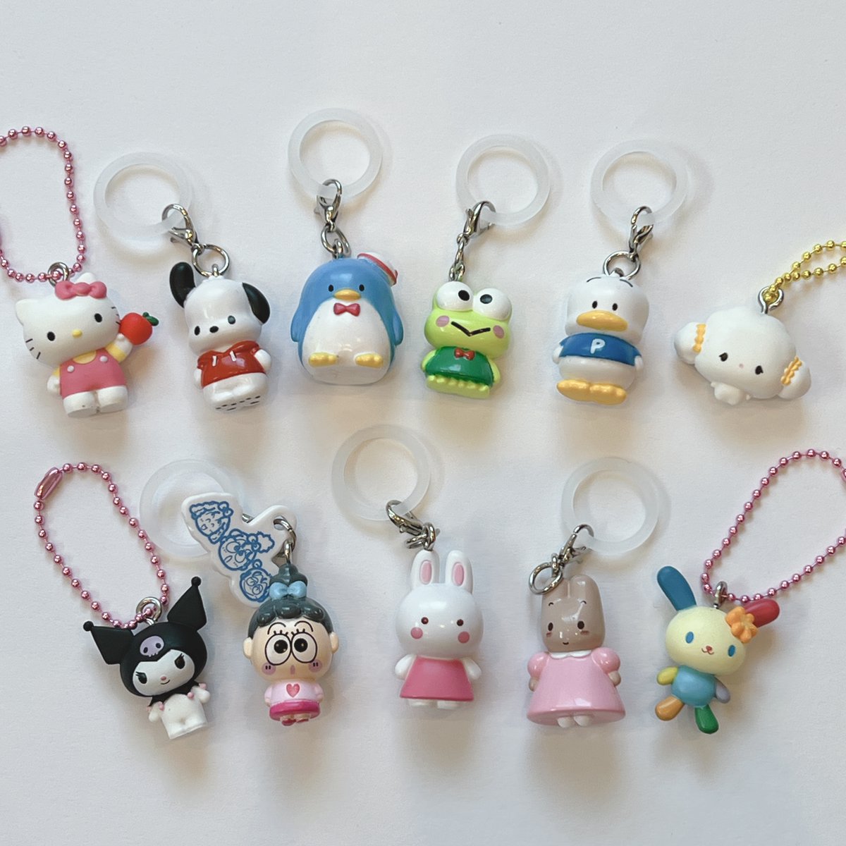 サンリオ オールスター めじるしアクセサリー キティ ガチャガチャ 全