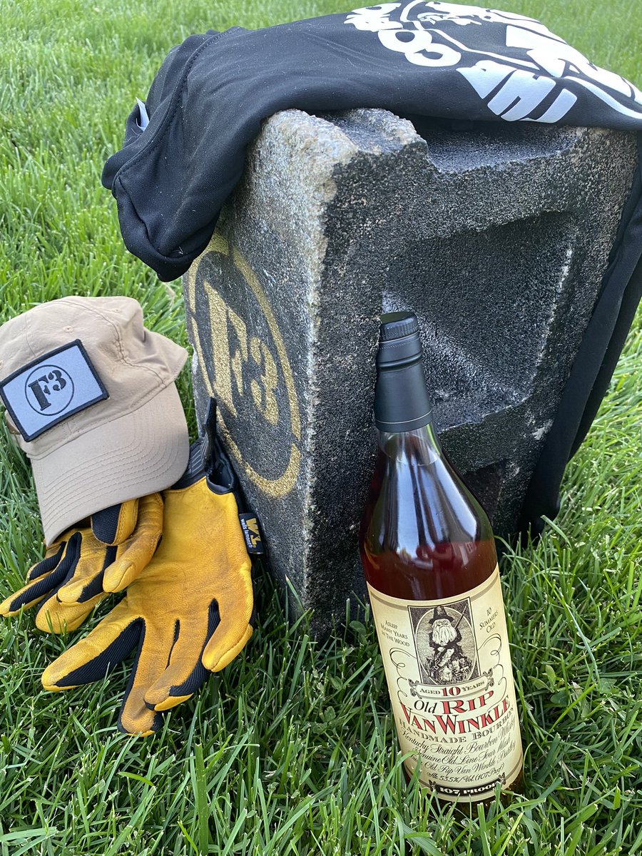 Last call… raffle ends tonight at midnight!!

$25 for two chances to win a bottle of Pappy's! We have a 10 &amp; 12 year to give away. All proceeds go to raising awareness about human trafficking across F3 Nation.

go.rallyup.com/f33rd2