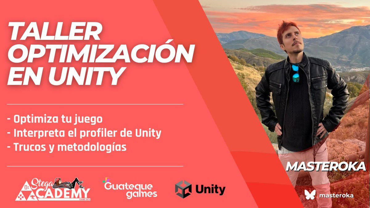 Stega Academy (@stegaacademy) on Twitter photo ¡Ya tenéis el Taller de Optimización para Unity en #YouTube ! 💫
-> Aprende a optimizar tu juego e interpretar el profiler de Unity
-> Impartido por <a href="/AMasteroka/">🍹 Antonio Masteroka ➡️ El del juego del pollo 🎮</a>
👇👇👇
bit.ly/3EEr8C9
#gamedev #indiedev #unitytip ¡Ya tenéis el Taller de Optimización para Unity en #YouTube ! 💫
-> Aprende a optimizar tu juego e interpretar el profiler de Unity
-> Impartido por <a href="/AMasteroka/">🍹 Antonio Masteroka ➡️ El del juego del pollo 🎮</a>
👇👇👇
bit.ly/3EEr8C9
#gamedev #indiedev #unitytip