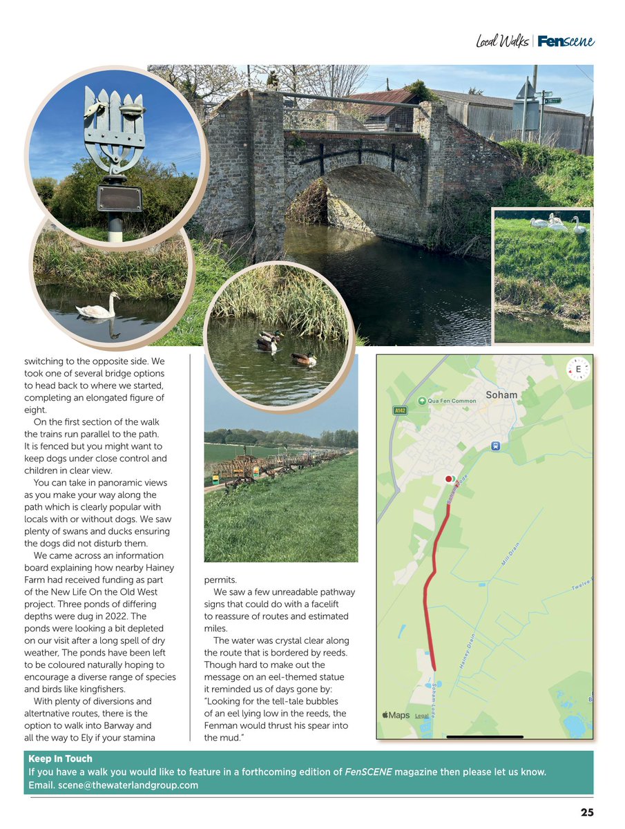 Get outside and take a stroll this May half term along Soham Lode... 🐾🌷🌞🚜🦆

#Fenscene #fenland #walking #soham #WildlifeWatching #familytime