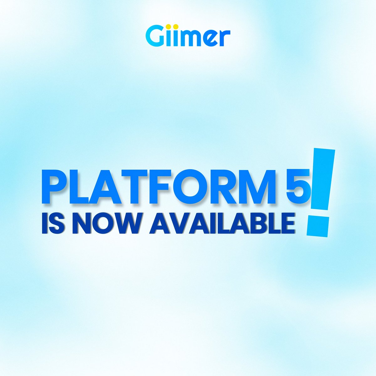 Finally, platform 5 is now available at <a href="/Giimerpropfirm/">Giimer</a>. 

⭐️Raw spreads only  

⭐️News trading allowed!

⭐️Starting at only $15

Become a Giimer today!

Use my code "Santhosh" to activate the offer.
my.giimer.com/prop