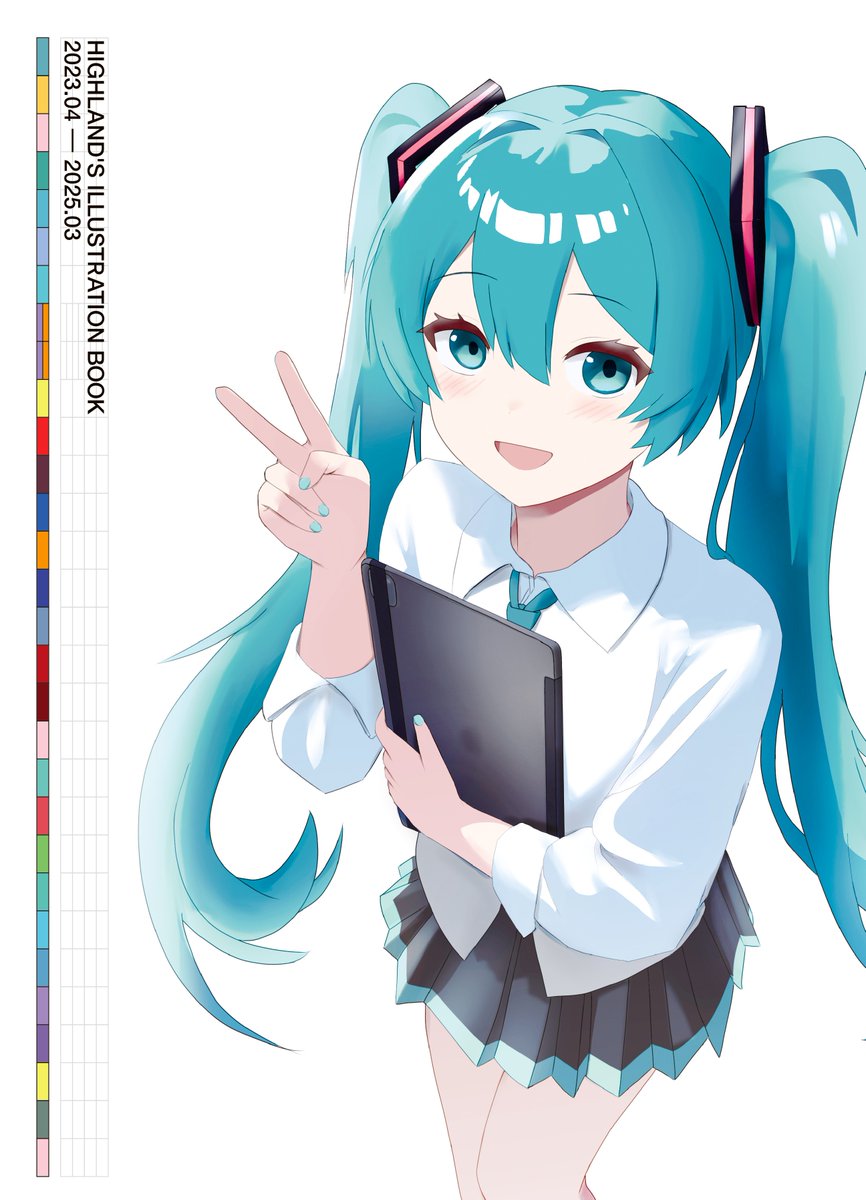 highland_sh's tweet image. 【通販のお知らせ】

highland&apos;s illustration book 2023.04 - 2025.03 | Async Voice asyncvoice.booth.pm/items/6862477 #booth_pm 

『highland&apos;s illustration book』 BOOTHにて通販開始いたしました　 
B5サイズでフルカラー44ページあります
よろしくお願いいたします…！