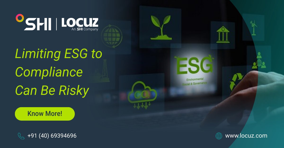 ESG compliance is complex, especially with global and EU regulations impacting Indian businesses. You can avoid data gaps and reputational risk with the right strategy and tech. 

Learn how: locuz.com/esg-advisory-s…

#ESGStrategy #Sustainability #ESGCompliance