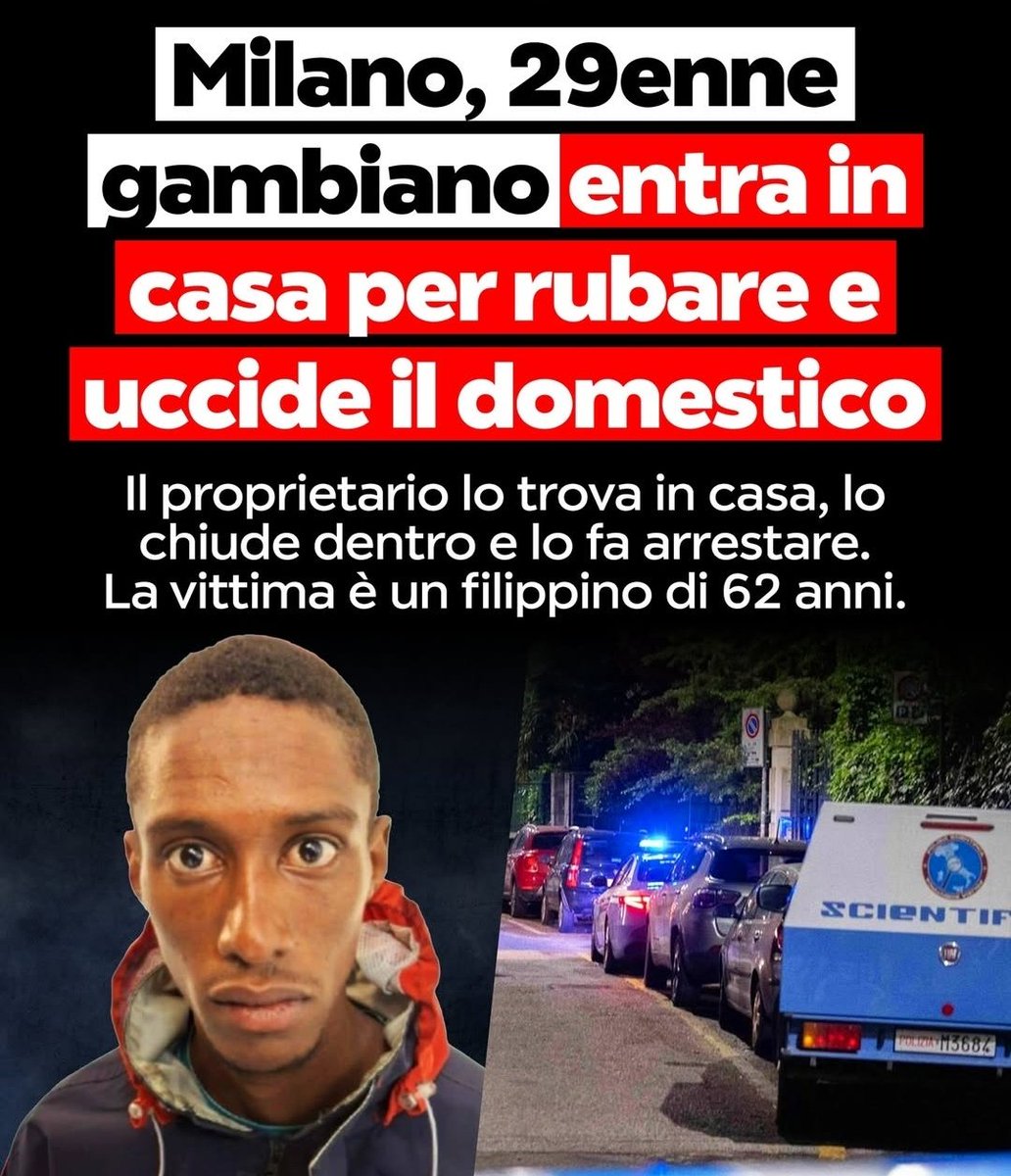 FaniSimonu34434's tweet photo. @riccardomagi L'8 e il 9 GIUGNO, dovremmo votare per fare OTTENERE la VOSTRA #CITTADINANZA a "QUESTI SUOI FANTASMI CRIMINALI" che #rapinano, #stuprano e #uccidono CITTADINI INERMI e ONESTI, on #Magi ?
Si #VERGOGNI insieme ai suoi compari #Schlein, #Conte, #Fratoianni/#Bonelli e #Renzi !
#Basta https://t.co/GLsqDCED5f