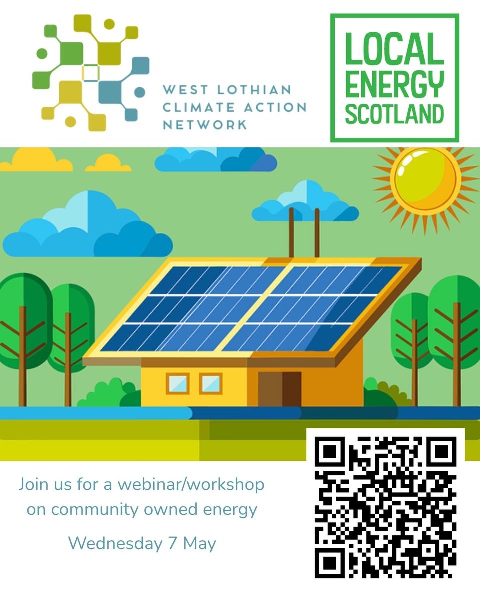 Looking forward to our shared webinar next week with <a href="/localenergysco/">LocalEnergyScotland</a> to help establish community energy sites in more areas. For information and to sign up visit wlcan.scot/event/communit…

#communityenergy #communityowned #CommunityBuilding