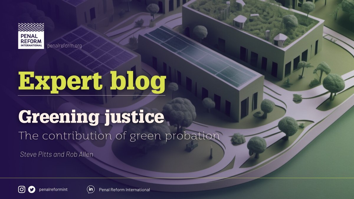 🌱 How can probation services promote #sustainability?

New PRI blog by <a href="/robroballen/">Rob Allen</a>  &amp; Steve Pitts explores how greener practices in #probation can support #rehabilitation &amp; #environmental goals.

🔗 Read: penalreform.org/blog/greening-…

#GreenProbation  #CriminalJustice