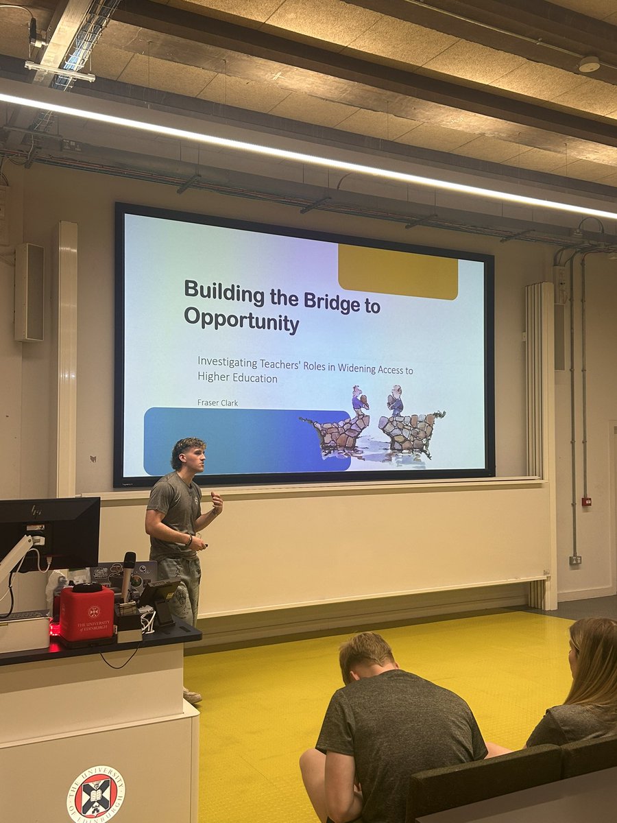 Pe4Conference's tweet image. 🏆@Mr_ClarkPE is up next, discussing his research on teachers roles in the Widening Access agenda in Scotland!
Excited to hear his insight into the topic ✨👨🏫