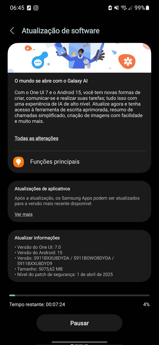 eduardat_t's tweet image. Genteee esperei tanto por essa atualização meu deuss 🥹🥹
#UI7 #galaxys23