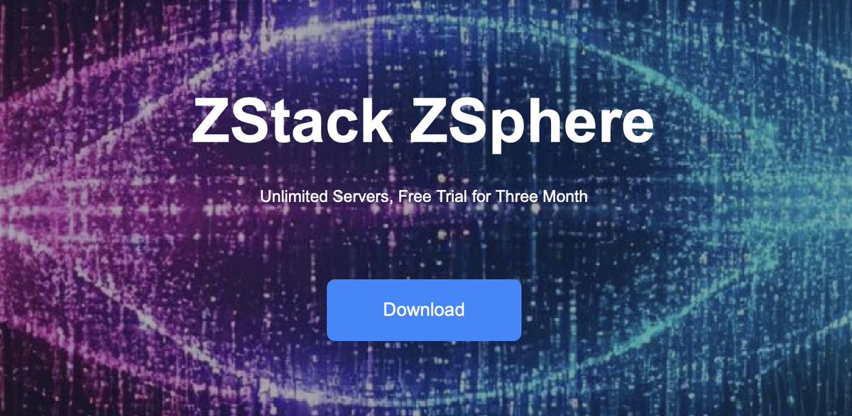 ZStackCloud's tweet photo. 🚀Unlimited Servers, Free Trial for Three Month!
Match VMware vSphere’s power with **ZSphere**—seamless migration, 95% VM lifecycle coverage, & enhanced features.
📚26 Tutorial Videos included!
👉Download Now: https://t.co/8VzXSsEg2H
#virtualization #CloudInnovation #ZStack https://t.co/SWxNFP2bOM