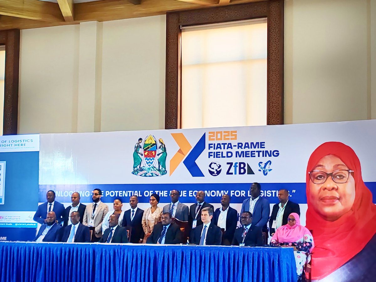 wcoesarocb's tweet image. FIATA RAME FIELD MEETING 2025

📍Zanzibar | 30th April – 1st May 2025

Read more 👉wcoesarocb.org/fiata-rame-fie…

 @fiatafederation  #Logistics #TradeFacilitation #CustomsIntegration #CargoShipping #Technology #Inovation #StrategicCollaboration #TransformativeLogistics