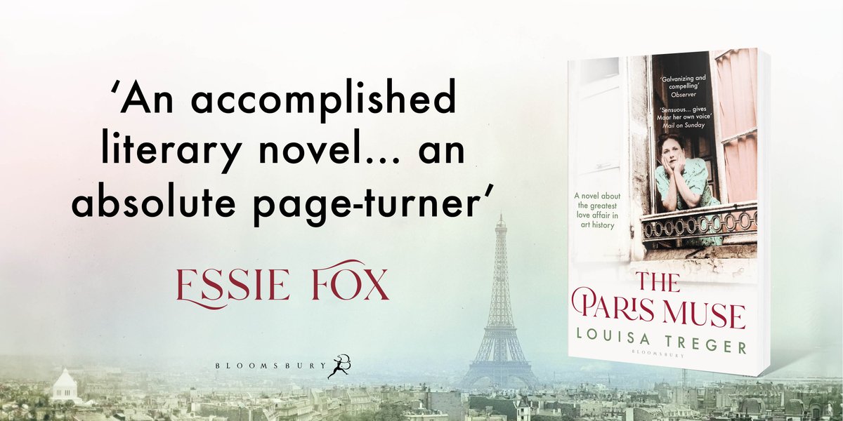 Bloomsbury Books UK (@bloomsburybooks) on Twitter photo 🎨 'An absolute page turner' <a href="/essiefox/">Essie Fox Author</a>
🎨 'A powerful and absorbing read' <a href="/GillPaulAUTHOR/">Gill Paul</a>
Discover the story of Dora Maar and her tumultuous relationship with artist Pablo Picasso in #TheParisMuse, the new novel from acclaimed author <a href="/louisatreger/">Louisa Treger</a>
Out now in paperback! 🎨 'An absolute page turner' <a href="/essiefox/">Essie Fox Author</a>
🎨 'A powerful and absorbing read' <a href="/GillPaulAUTHOR/">Gill Paul</a>
Discover the story of Dora Maar and her tumultuous relationship with artist Pablo Picasso in #TheParisMuse, the new novel from acclaimed author <a href="/louisatreger/">Louisa Treger</a>
Out now in paperback!