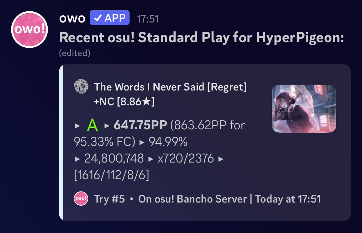 1000+ tries in total and yet no fc