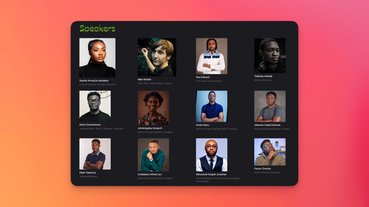 Dominus_Kelvin's tweet image. If you're a:
🧠 CTO
📐 Tech lead
🧱 Product-minded engineer
🧭 Engineering manager
…and you're building for the web in Africa, you need to be at #SailsconfAF2025.
🎟️ Tickets: dub.sh/sailsconf-af
📍 It’s more than a conference—it’s a movement.
#WebEngineering #Sailsconf…