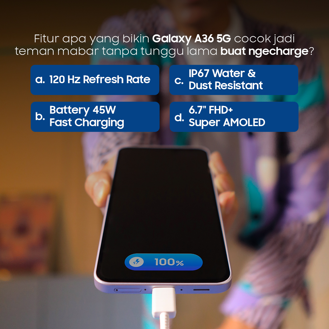 samsungID's tweet photo. LAGI-LAGI GIVEAWAY 5 TIKET MPL‼️

Dapetin kesempatan dukung langsung Team Liquid ID di MPL Arena! Caranya EZPZ! Cukup RT, LIKE, &amp; REPLY jawabanmu pakai hashtag #GalaxyA36xMPLIDS15 #AwesomeIntelligence #GalaxyA36 5G s/d 2 Mei 2025.

Gas ikutan sekarang! See you there! 👋 https://t.co/VxDs60jaWh