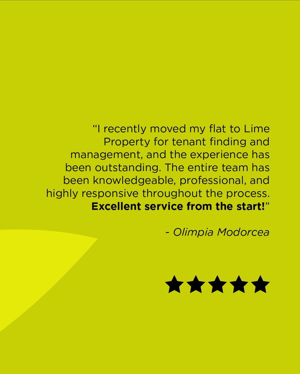 Big thanks to our fantastic client for sharing such a glowing review! 🌟

#ClientLove #LimeProperty #ClientTestimonial #PropertyPerfection #BeyondExpectations #HappyClient