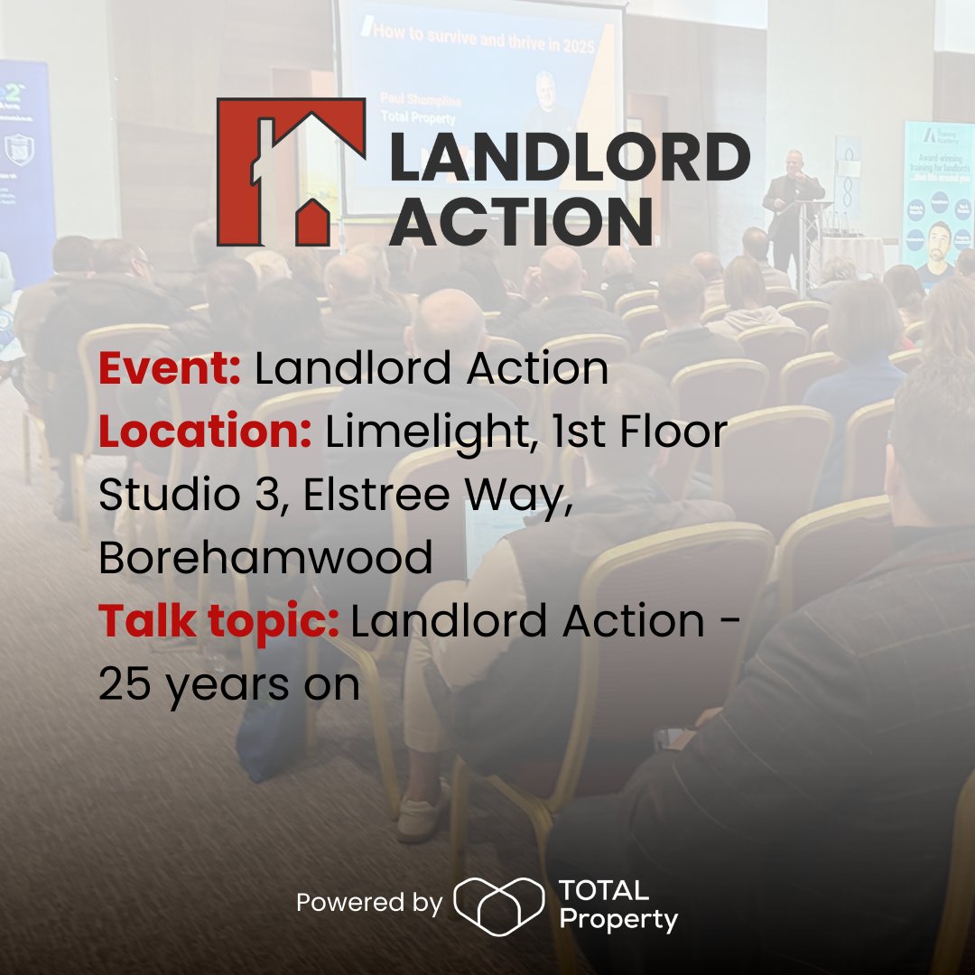 Paul’s speaking at three events today! 🎤

📍 Ashford: National Landlord Investment Show
 📍 King’s Cross: ARLA Propertymark event- Letting agent failures
 📍 Our HQ: Legal training for corporate clients with top barrister

#Property #Landlords