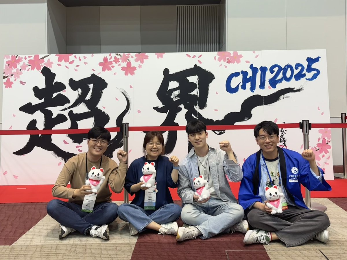 genialee's tweet photo. DAY 1, 2, 3, 4 at CHI 2025 in Yokohama #chi2025 https://t.co/ULpX7RLI84
