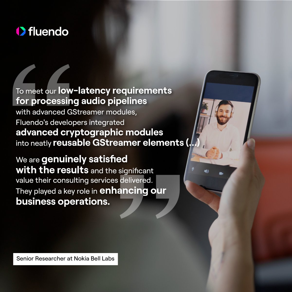 🚀 Rock-solid GStreamer expertise! We built a low-latency WebRTC architecture for Nokia Bell Labs. Need expert consulting? 📩 Let’s talk! ➡️ bit.ly/4c1nPRx